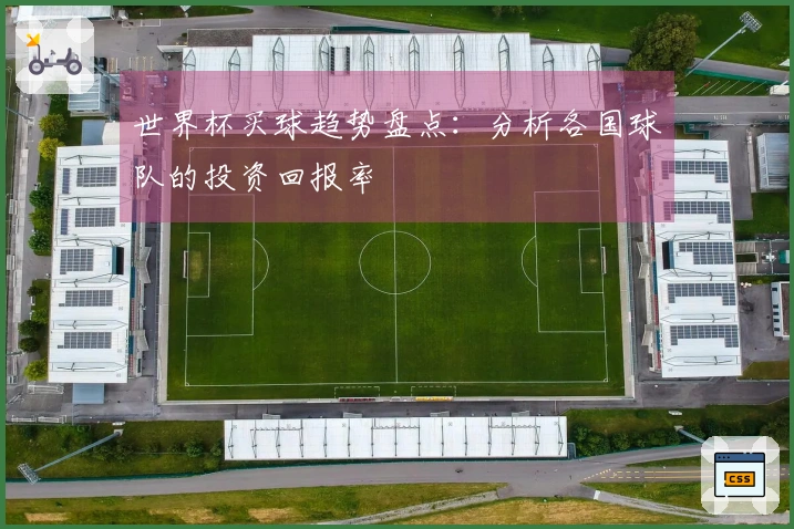 世界杯买球趋势盘点：分析各国球队的投资回报率