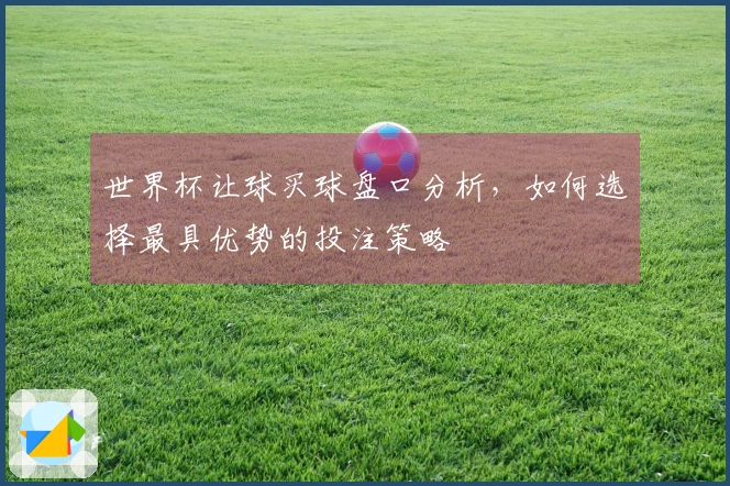 世界杯让球买球盘口分析，如何选择最具优势的投注策略