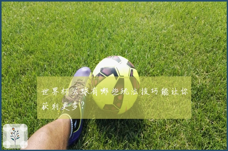 世界杯买球有哪些玩法技巧能让你获利更多？